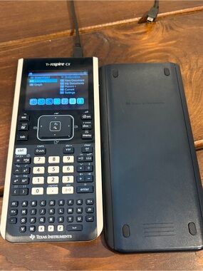 Texas Instruments TI-Nspire CX Color Graphing Calculator WITH COVER AND  CORD